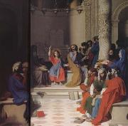 Jean Auguste Dominique Ingres Jesus among the Scribes (mk04) china oil painting reproduction